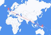 Flyreiser fra Mount Hagen, Papua Ny-Guinea til Glasgow, Skottland