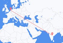 Vluchten van Hyderabad, India naar Amsterdam, Nederland
