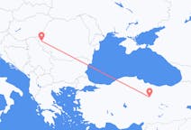 Flyg från Sivas, Turkiet till Timișoara, Rumänien