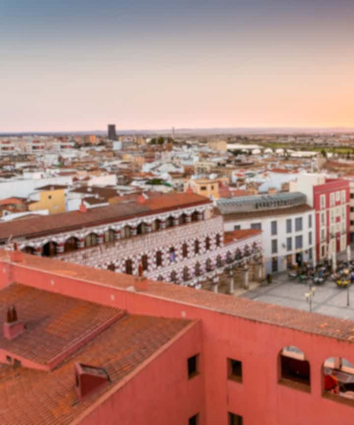 Cars for rent in the city of Badajoz, Spain