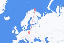 폴란드 크라쿠프에서 출발해 노르웨이 시르케네스로(으)로 가는 항공편
