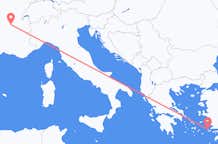 เที่ยวบินจาก Kalymnos ไปยัง ลียง