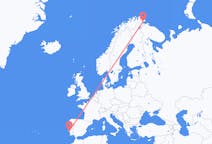 Flights from Vadsø, Norway to Lisbon, Portugal
