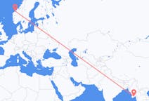 Flyrejser fra Rangoon til Molde