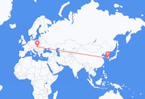 Flyg från Yeosu, Sydkorea till Budapest, Ungern