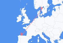 Flights from Asturias, Spain to Gothenburg, Sweden