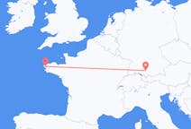 Flights from Brest, France to Memmingen, Germany
