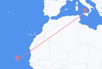 Flüge von Praia, Cabo Verde nach Palermo, Italien