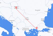 Flyreiser fra Alexandroupolis, til Beograd