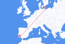Flyrejser fra Heringsdorf, Tyskland til Faro, Portugal