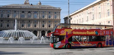 市内観光ジェノバ乗り降り自由バス ツアー