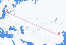 Flyrejser fra Zhengzhou til Helsinki