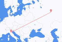 Flights from Cheboksary, Russia to Bologna, Italy