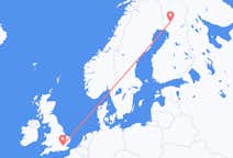 Vols de Rovaniemi, Finlande pour Londres, Angleterre