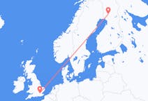 Flyreiser fra Rovaniemi, Finland til London, England
