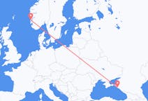 Flights from Gelendzhik, Russia to Stord, Norway