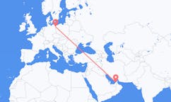 Flights from Dubai in United Arab Emirates to Szczecin in Poland