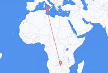 Flights from Victoria Falls, Zimbabwe to Lampedusa, Italy