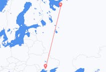 Flyg från Cherson till Arkhangelsk