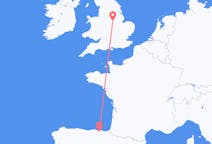 Flüge von Nottingham, England nach Bilbao, Spanien