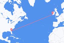 Flyrejser fra Jacksonville, USA til Killorglin, Irland