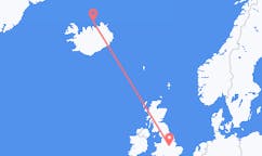 Рейсы из Гримси, Исландия в Ноттингем, Англия
