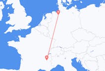 Loty z Grenoble, Francja do Brema, Niemcy