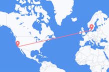 Flyreiser fra Santa Maria, USA til København, Danmark