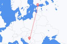 Flyreiser fra Tuzla, til Tallinn