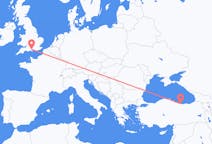 Flights from Giresun, Turkey to Southampton, the United Kingdom
