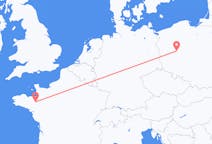 Flights from Rennes, France to Poznań, Poland