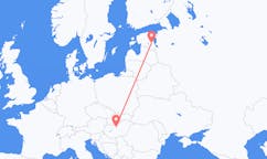 Flyg från Tartu till Budapest