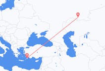 Flights from Orenburg, Russia to Rhodes, Greece