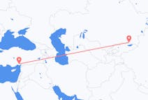 Flyreiser fra Almaty, Kasakhstan til Adana, Tyrkia