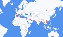 Flights from Chu Lai, Vietnam to Almería, Spain