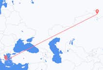 Flüge von der Stadt Omsk in die Stadt Athen