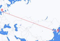 出发地 韩国蔚山廣域市目的地 芬兰赫尔辛基的航班