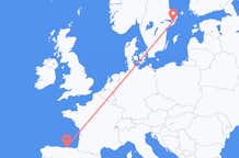 Flights from Santander to Stockholm