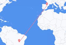 Flyrejser fra Brasília, Brasilien til Zaragoza, Spanien