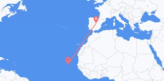 Flyg från Kap Verde till Spanien