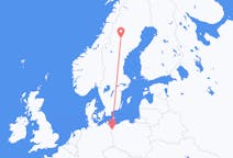 Flights from Szczecin, Poland to Vilhelmina, Sweden