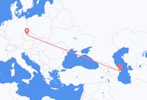 Vluchten van Bakoe, Azerbeidzjan naar Praag, Tsjechië