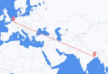 Flyg från Calcutta till Bryssel