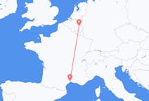 Flyg från Liège till Montpellier