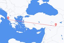 Flyreiser fra Mardin, Tyrkia til Korfu, Hellas