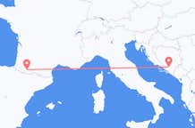 Flights from Lourdes to Mostar