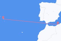 Flug frá Oran til Ponta Delgada