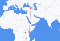 Flyreiser fra Mombasa, Kenya til Sirnak, Tyrkia