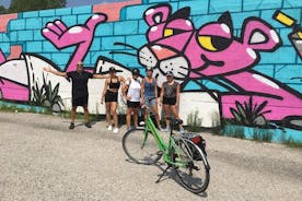 Excursão de bicicleta pelo campo em Veneza