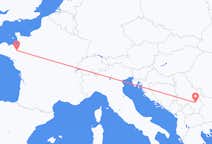 Vols de Rennes, France vers la ville de Niš, Serbie